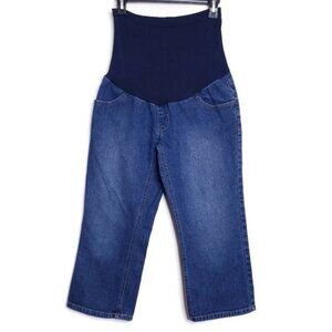 Motherhood Maternity Denim Capri Pants Jeans Women's Size Small